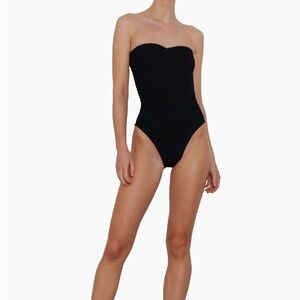NWT Hunza G Brooke one piece in black
